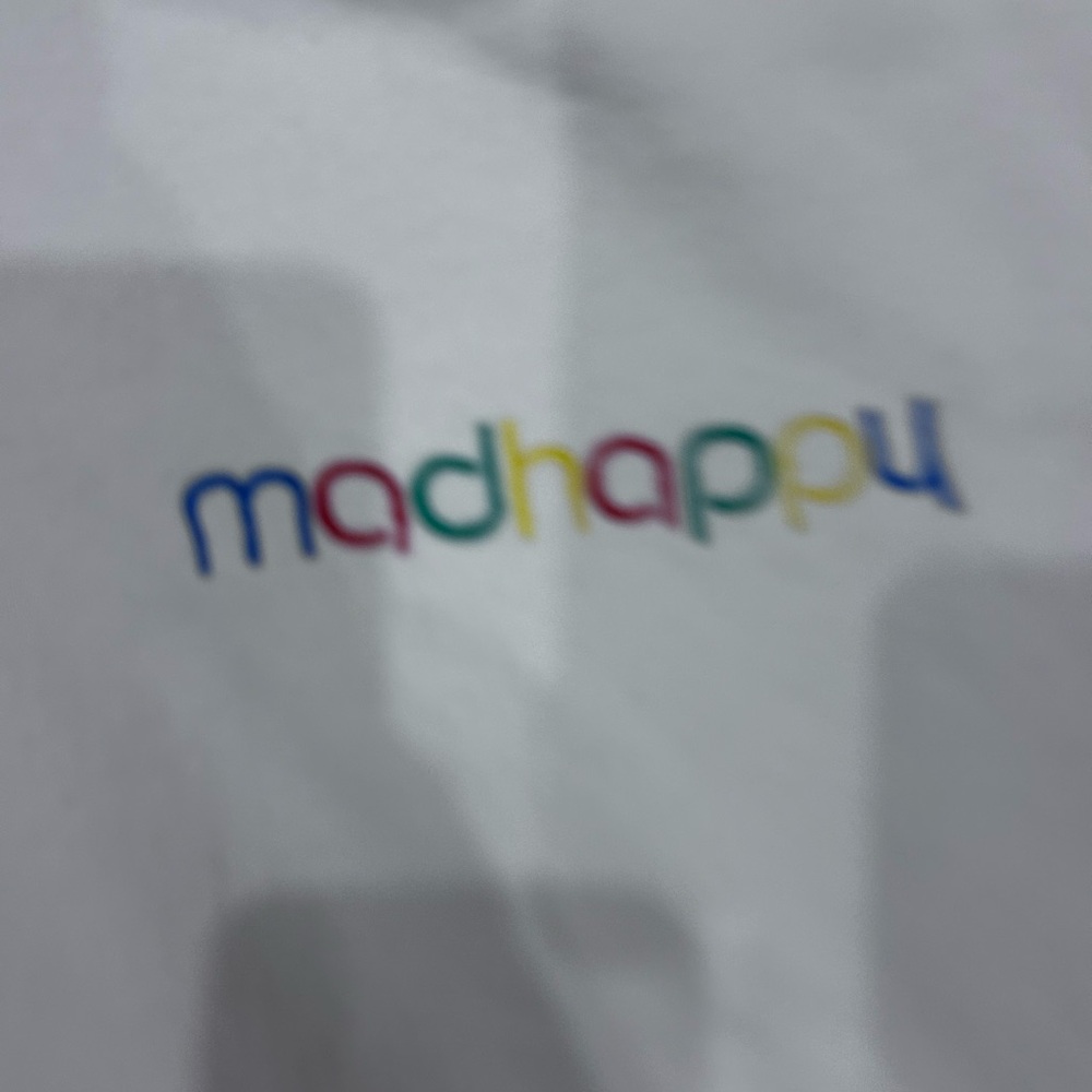 Madhappy x Vans Patchwork Cream Hoodie Size Medium Flawed - Picture 5 of 9